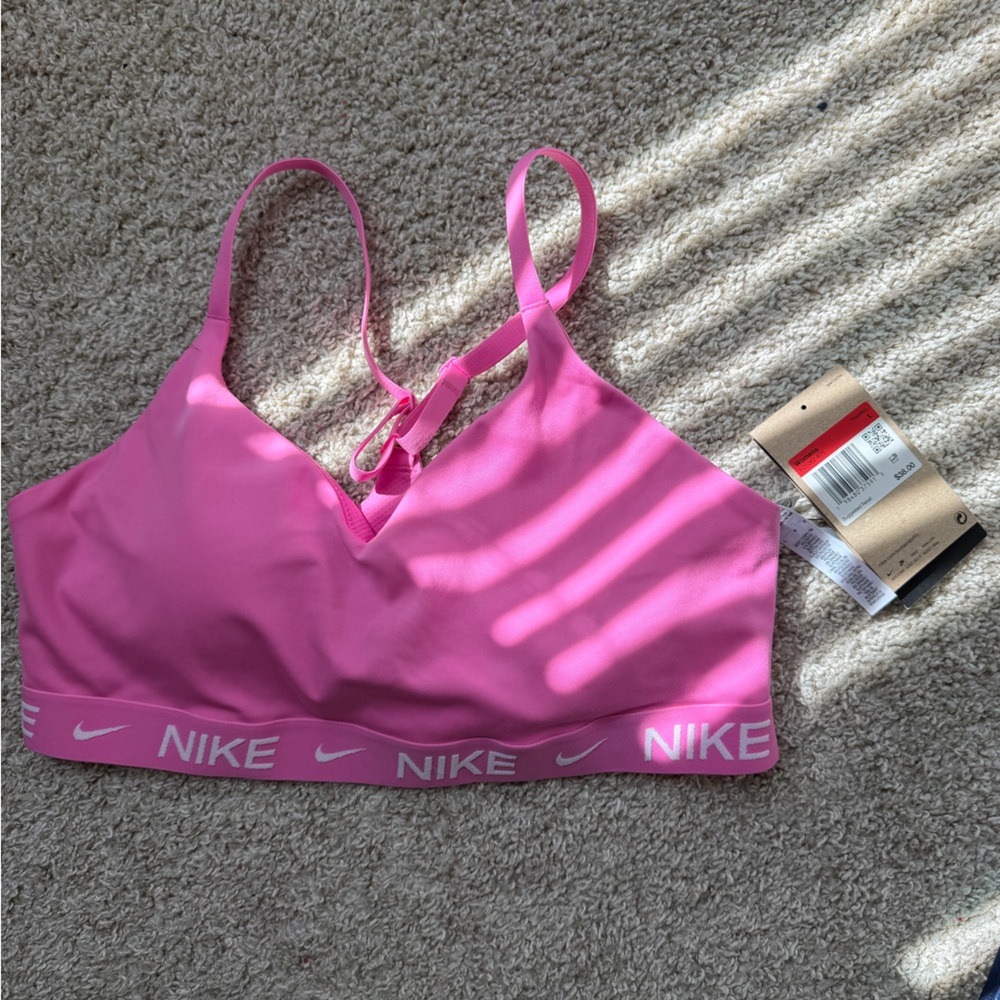 Nike Vibrant Pink Sports Bra